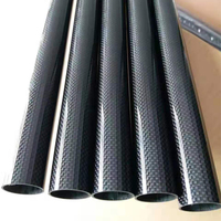Perche télescopique en fibre de carbone pour le nettoyage de vitres, avec tube d'enroulement, connecteur de tube carré et alimentation en eau