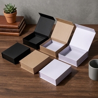Boîte à bijoux de luxe à fermeture magnétique, étui de rangement rigide en papier portable, estampage à chaud, logo personnalisé pour les boîtes d'emballage cadeau
