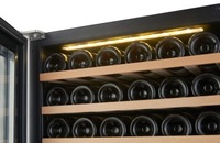 Réfrigérateur à vin avec écran tactile LCD, température électronique, compresseur, équipement d'appareils électroménagers de cuisine, cave à vin, 220