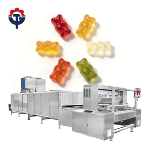 Ligne de production de bonbons gélifiés entièrement automatique TG Machine - 150-600 kg/h, bonbons gélifiés aux fruits/gelée/fonctionnels, usine source - Product Image 1
