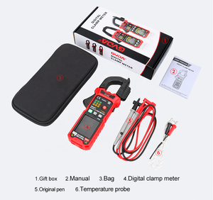 Bestverkopende Product Gvda Digitale Klemmeter 6000 Telt Dc Acstroomspanning Ohm True Rms Auto Range Ncv Klemmeters - Product Image 6