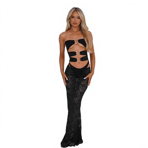 Traje de Baño TW 2025 Sexy de Una Pieza con Corte Bandeau y Tanga para Mujer, con Encaje, de Alta Calidad - Product Image 2