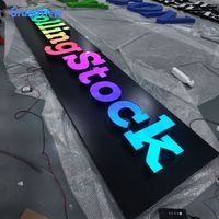 Letras de Pared Personalizadas, Letreros Luminosos, Letras con Iluminación LED 3D, Letrero con Logotipo LED, Letras de Canal LED RGB de Aluminio
