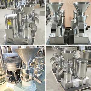 Moulin à beurre de cacahuète et de karité en acier inoxydable, machine de transformation alimentaire artisanale, moulin à haute vitesse - Product Image 2