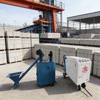 Machines de production de blocs de béton mousse de haute qualité, machine à blocs de béton léger alvéolé CLC, machine à béton mousse