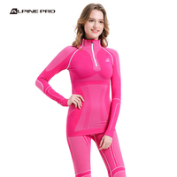 Alpine PRO Mujer Snowboard Deportes de invierno Al Aire Libre Térmico Calzoncillos largos Ropa interior transpirable para actividades de invierno