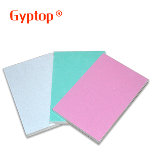 Plaque de plâtre résistante à l'eau <span class=keywords><strong>pour</strong></span> <span class=keywords><strong>plafond</strong></span> Cloison sèche Partition Surface commune Papier Plaque de plâtre <span class=keywords><strong>pour</strong></span> salon <span class=keywords><strong>Chambre</strong></span> - Product Image 1