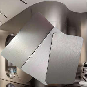 Panneaux muraux décoratifs en métal Placage de bois de charbon de bois Panneaux décoratifs intérieurs et murs de fond - Product Image 2