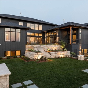 نافذة تصميم فرنسي على الطراز الأوروبي ، نافذة بلاستيكية UPVC من الألومنيوم ، نوافذ فاخرة مزججة مزدوجة ، نوافذ منزلية - Product Image 5