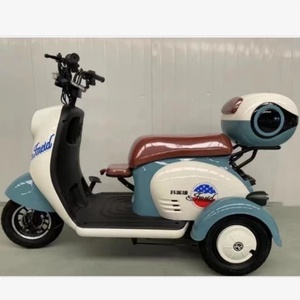 Tricycle électrique certifié CEE à trois places, type carrosserie ouverte, 500W, 48V, pour passagers - Product Image 6