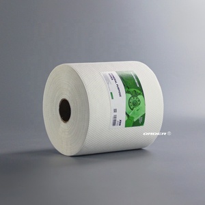 Rollo perforado grande personalizado de fábrica, toallas de limpieza industriales Spunlace no tejidas, limpiaparabrisas resistente ecológico para taller - Product Image 2
