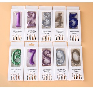 Número <span class=keywords><strong>de</strong></span> velas-Cuenta 0-9 Velas <span class=keywords><strong>de</strong></span> <span class=keywords><strong>cumpleaños</strong></span> <span class=keywords><strong>de</strong></span> color sólido <span class=keywords><strong>para</strong></span> pasteles <span class=keywords><strong>Decoración</strong></span> <span class=keywords><strong>de</strong></span> pasteles <span class=keywords><strong>de</strong></span> aniversario <span class=keywords><strong>para</strong></span> niños Mujeres o hombres - Product Image 6