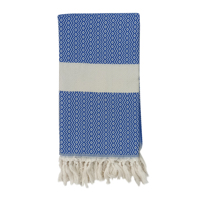 Mini serviettes de plage et de bain turques en coton diamanté - Séchage rapide 100% coton Peshtemal certifié GOTS 100X180CM
