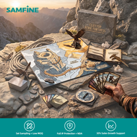 Jeu de société d'aventure avec rainurage en V, approuvé ICTI FAMA, kit de miniatures multi-niveaux pour Dungeon Crawl Telescope Box