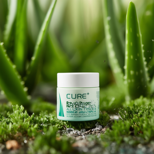 ครีมบำรุงผิวหน้า Cure+ Realoe Signature 55 กรัม สำหรับการดูแลผิวประจำวัน เหมาะสำหรับทุกสภาพผิว สารสกัดจากว่านหางจระเข้ - Product Image 3