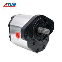 Pompe à engrenages hydraulique double industrielle ATUS Tandem OEM 79933225, pièce de rechange pour chargeuse compacte