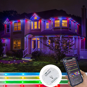 Luces Navideñas RGB RGBW Impermeables IP68 de 48 V CC, Luces LED Permanentes UCS2904, Luz LED de Riel de Aluminio para Exteriores - Product Image 1