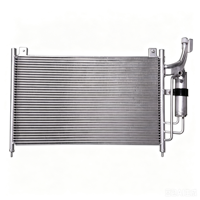 Condenseur de climatisation Nature OE DGYD-6148ZD/DG8061480F en aluminium pour Fiesta B6 & Mazda2 DE DG, 100 % testé pour les fuites, garantie 1 an