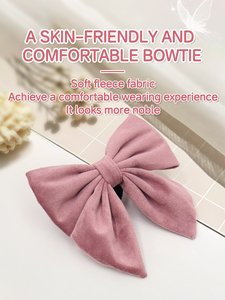 Corbata de Moño de Felpa Suave <span class=keywords><strong>para</strong></span> Mascotas, Perros y Gatos, Estilo Marinero, Ajustable <span class=keywords><strong>con</strong></span> <span class=keywords><strong>Velcro</strong></span>, Cómoda, Multicolor - Product Image 3