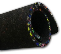 Rouleau de caoutchouc en mousse acoustique résiliente de 3mm à 20mm Isolation sonore des sols flottants Tapis en caoutchouc Matériaux d'insonorisation