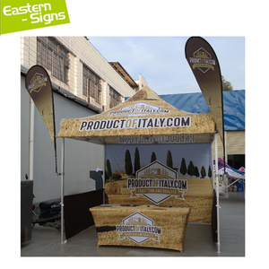 定制制造标志公平铝框架重型3x3选框供应商弹出广告定制印刷10x10天篷帐篷 - Product Image 3