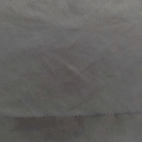 Tissu 100% polyester microfibre écologique imperméable 39 g/m² 15D*20D finition pressée et polie léger à rayures verticales pour filles