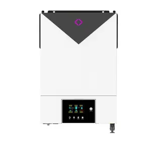 Inverter Surya Grid On/Off 3600W 6200W 230vac 50Hz dengan 120A Mppt Pengontrol Pengisian Tenaga Surya