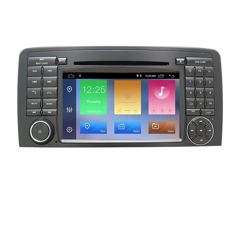 รถวิทยุ2 Din Android 10 AutoradioสำหรับMercedes Benz ML GL CLASS W164 ML350 ML500 GL320สเตอริโอนำทางGPS