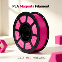 Meijimei PLA Basis Filament Staaf 1.75mm 220°C/190°C Stabiele Extrusie Geen Verstopping 50+ Kleuren Vacuüm Verpakt Guangdong 3D Printers 1kg