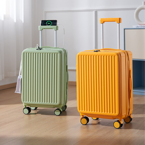 Mới Đến Màu Xanh Lá Cây Unisex Sang Trọng Kinh Doanh Có Thể Gập Lại Cứng Shell Spinner Bánh Xe Khuôn Mẫu Vali Với Tsa Tùy Chỉnh Khóa - Product Image 4