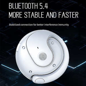 Casque audio sans fil à conduction osseuse JM13 Ows BT5.4, faible latence, <span class=keywords><strong>écouteurs</strong></span> ouverts, réduction du <span class=keywords><strong>bruit</strong></span>, tactile, pour le sport - Product Image 3