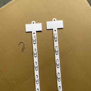 <b>Plastic</b> Injection Clip <b>Strip</b> for Hanging Goods Display Pp Material 12 Hooks Supermarket Retail <b>Strips</b> - Product Image 3