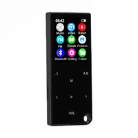 Altavoz externo HiFi de edición para estudiantes transfronteriza, reproductor de música MP3 y MP4 con Bluetooth Touch FM Radio, venta directa