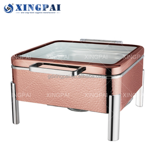 XINGPAI – Ensemble de plats chauffants professionnels en acier inoxydable pour buffet, chauffe-plats pour restaurants à <span class=keywords><strong>Dubaï</strong></span> - Product Image 2