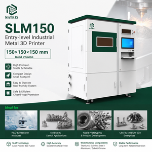 Máquina de Fabricación Aditiva de Metal Industrial de Nivel Básico, Impresora de Fusión de Polvo Láser SLM150 - Product Image 1