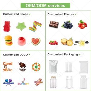 Gomitas Chinas Exóticas Personalizadas y Dulces Suaves de Gelatina Sueca Halal al por Mayor, Caramelos Gomosos Ácidos al por Mayor - Product Image 3