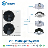 Unité extérieure VRF Midea de haute qualité R32 8-30HP 22,4-85kW à raccordement rapide sans brasage pour écoles