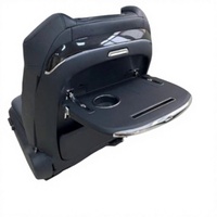 Table pliante pour siège arrière Toyota Sienna Granvia : porte-gobelet avec charge sans fil, plateau en cuir, 7 couleurs