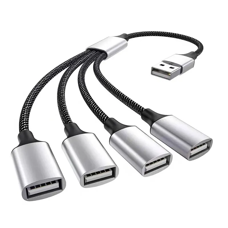 การชาร์จแบบ USB หนึ่งถึงสี่พอร์ต, แฟลชไดรฟ์ USB, คีย์บอร์ด, เมาส์, แล็ปท็อปพอร์ตหนึ่งถึงสี่พอร์ต