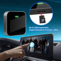 Boîte magique AI Android Carplay sans fil 4+64 Go avec double Wifi, universelle, portable, pour Apple, Youtube, Netflix, Google Store