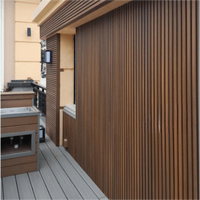 WPC bambou bois plastique Composite platelage planche étanche extérieur terrasse revêtement de sol pour hôtel Application