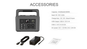 Générateur <span class=keywords><strong>solaire</strong></span> Batterie de 600 watts Centrale électrique portable Batterie <span class=keywords><strong>solaire</strong></span> d'urgence portable pour l'extérieur - Product Image 6