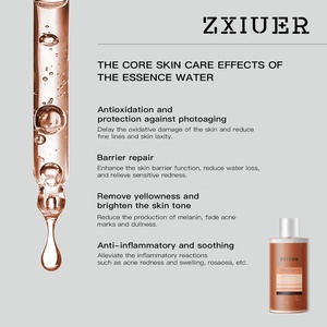 ZXIUER Salon-Size Antioxidante Astaxantina <span class=keywords><strong>Avena</strong></span> Beta Glucan Dual-Anti Aging Toner Dry Sensitive Skin Brightening Face Serum - Product Image 3