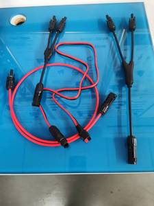 Tùy chỉnh năng lượng mặt trời bảng điều khiển mở rộng dòng pes4 1to2 1to3 1to4 nối PV điện Nam & Nữ Brass nối với ABS PC nhà ở - Product Image 4