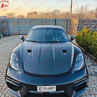 Kit carrosserie Z-ART 718 PP+Dry Carbon pour Porsche 718 GT4 RS 982 Boxster Cayman 2016+ Pièces de style extérieur