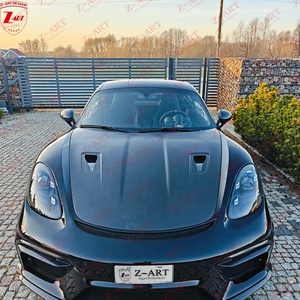 Kit carrosserie Z-ART <span class=keywords><strong>718</strong></span> PP+Dry Carbon pour <span class=keywords><strong>Porsche</strong></span> <span class=keywords><strong>718</strong></span> <span class=keywords><strong>GT4</strong></span> <span class=keywords><strong>RS</strong></span> 982 <span class=keywords><strong>Boxster</strong></span> Cayman 2016+ Pièces de style extérieur - Product Image 4