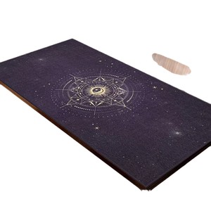 Mantel de Tarot Rectangular, Tapete Grueso para Cartas, Decoración del Hogar con Diseño de Constelaciones y Magia - Product Image 5