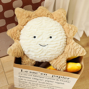Jouets en peluche mignons en forme d'étoile, de lune et de soleil, coussin décoratif pour canapé, oreiller de décoration pour la maison - Product Image 3