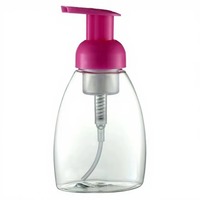 Bouteille pompe en mousse PET écologique personnalisée Yu-Xiao avec impression sérigraphique, origine Zhejiang, nettoyant visage