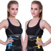 Neopreno Sudor Cinturón Entrenador de cintura Entrenamiento Trimmer Body Shaper Pérdida de peso Ejercicio Adelgazante Faja Soporte de cintura Mujeres Hombres